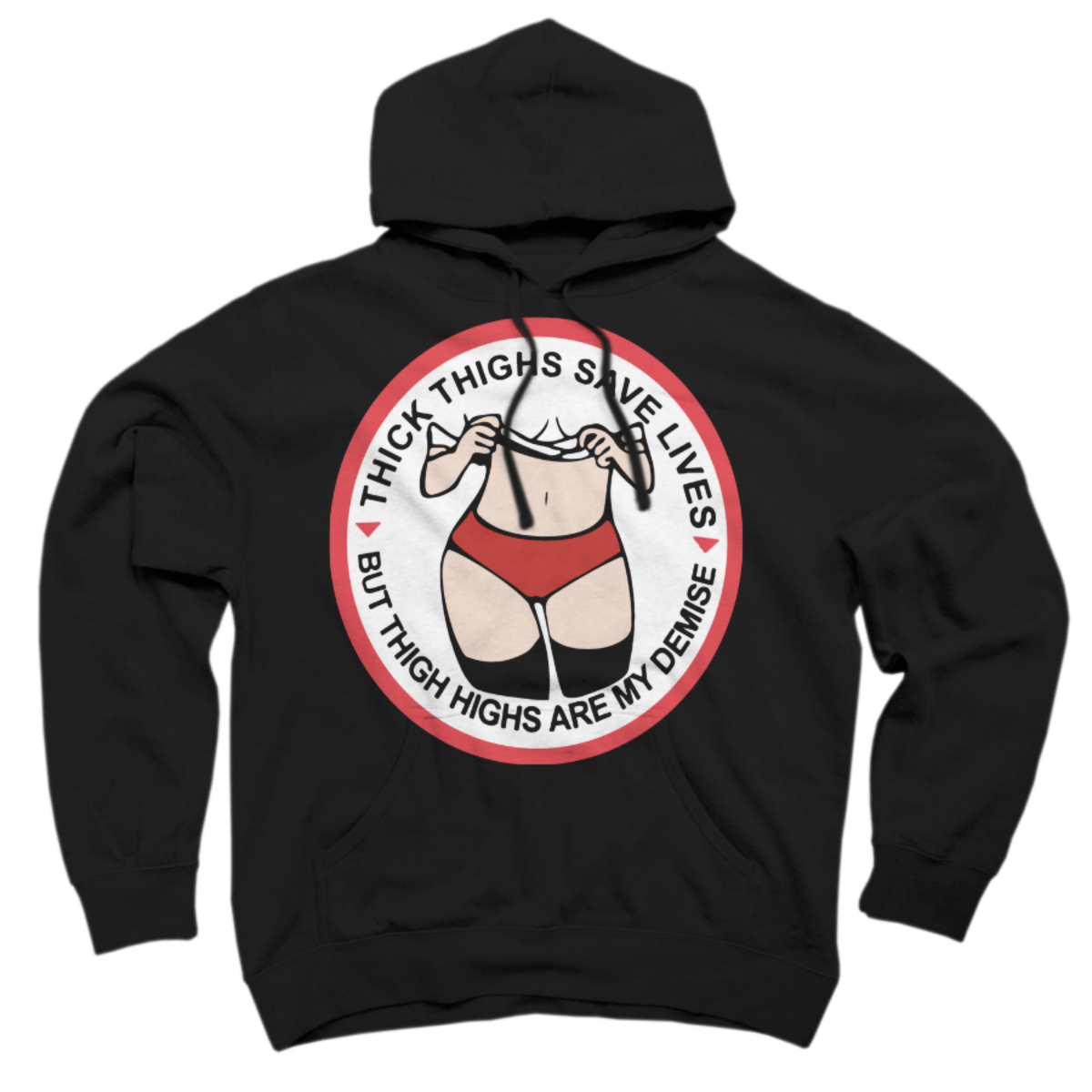 hoodie and thigh highs hoodie and thigh highs